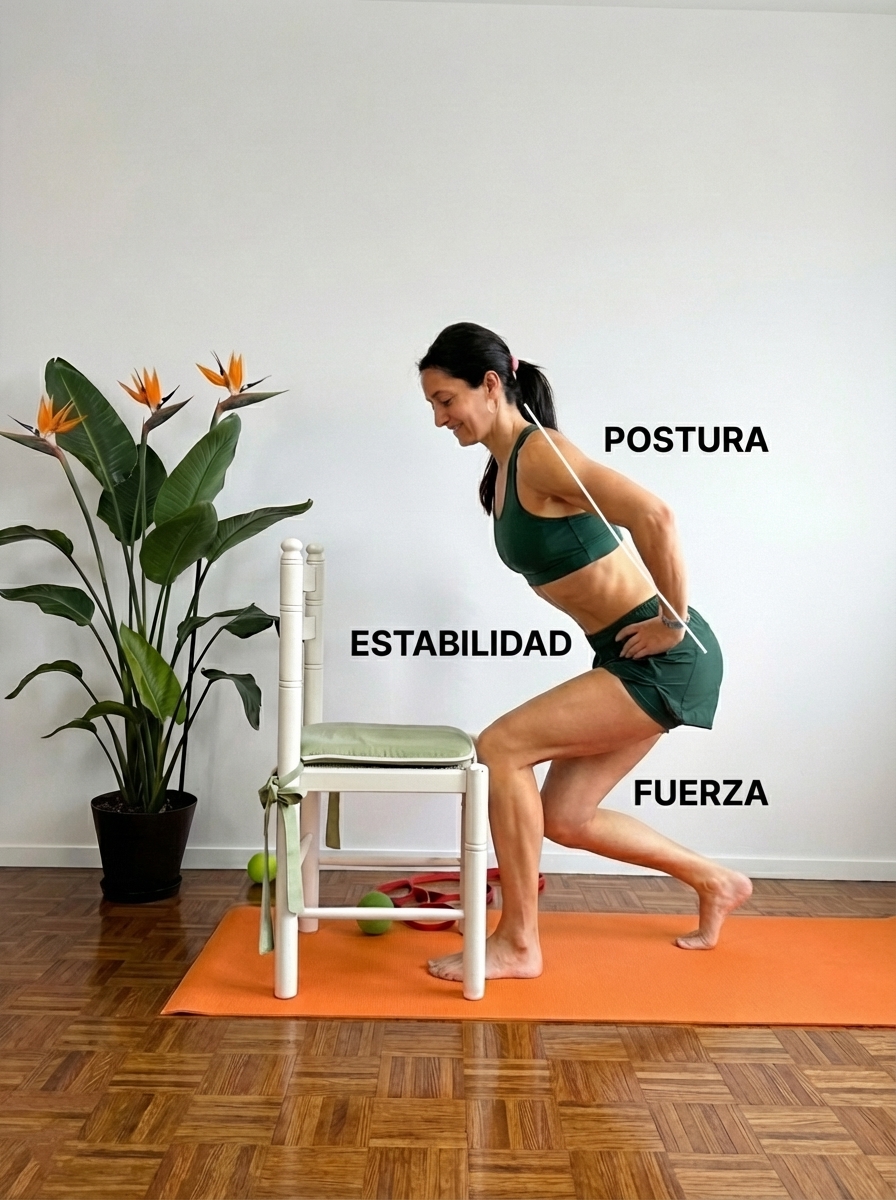 Alumnas del Estudio del Bienestar entrenando